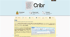 Desktop Screenshot of cribr.com