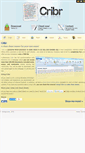 Mobile Screenshot of cribr.com